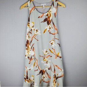 Leith, sleevless, floral dress, size large